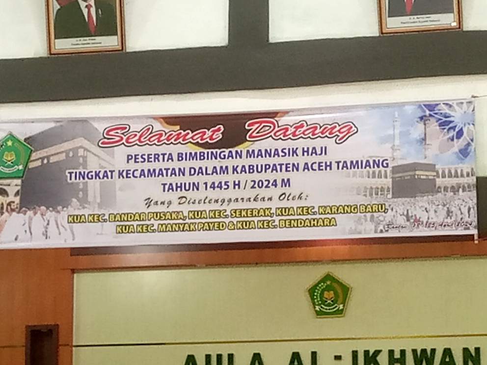 Manasik Haji Tingkat Kecamatan se-Aceh Tamiang Selesai Dan Ditutup
