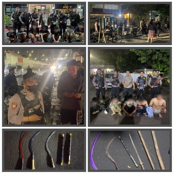 Gagalkan Aksi Tawuran, Polres Jakbar Amankan 12 Remaja Tanggung Di 2 Lokasi Berbeda