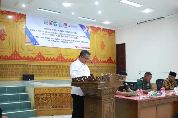 PJ Bupati Asra Buka FGD Kewaspadaan Nasional 