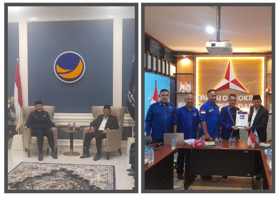 Daftar Sebagai Bacagub Ke Partai NasDem dan Demokrat, Prof. Ganefri Siap Berikan Perubahan