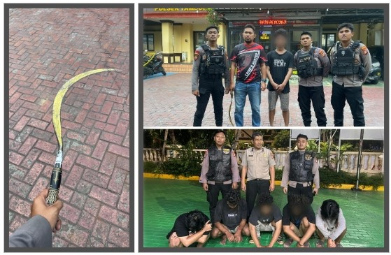 Patroli Malam Akhir Pekan, Polres Metro Jakarta Barat Berhasil Gagalkan Aksi Tawuran