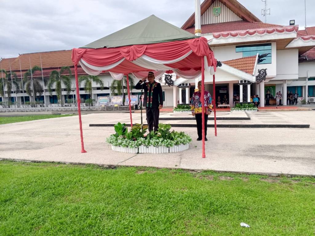 Upacara Peringatan Hari Jadi Provinsi Kalimantan Tengah Ke-67 Tahun 2024