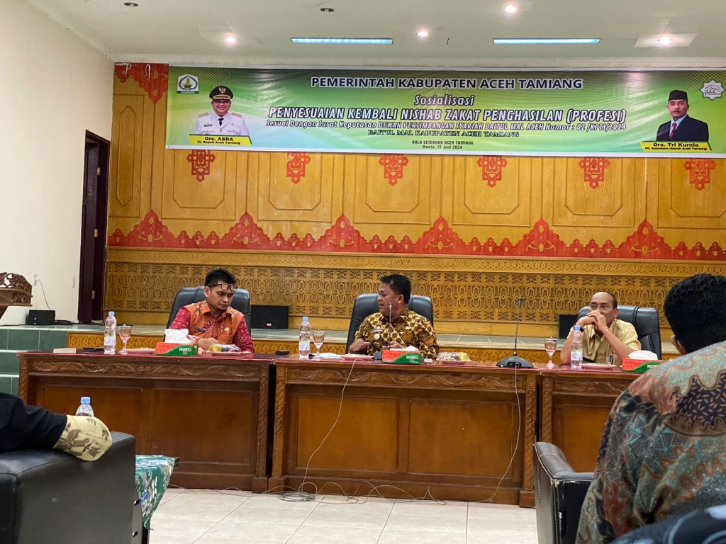 Drs Asra Minta Komisioner Baitul Mal Optimal Gali Potensi Zakat Daerah