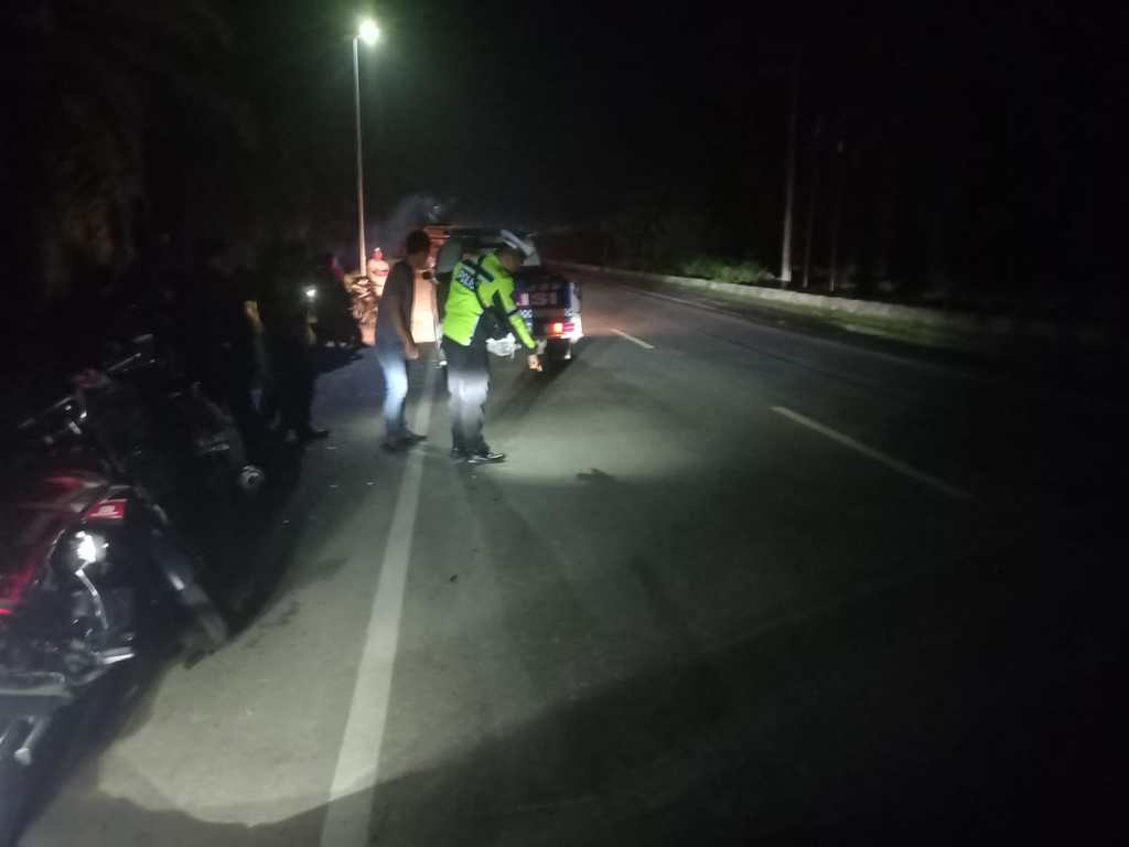 Tabrak Dinding Truck Box, Pengendara Honda Scoopy Tewas Ditempat