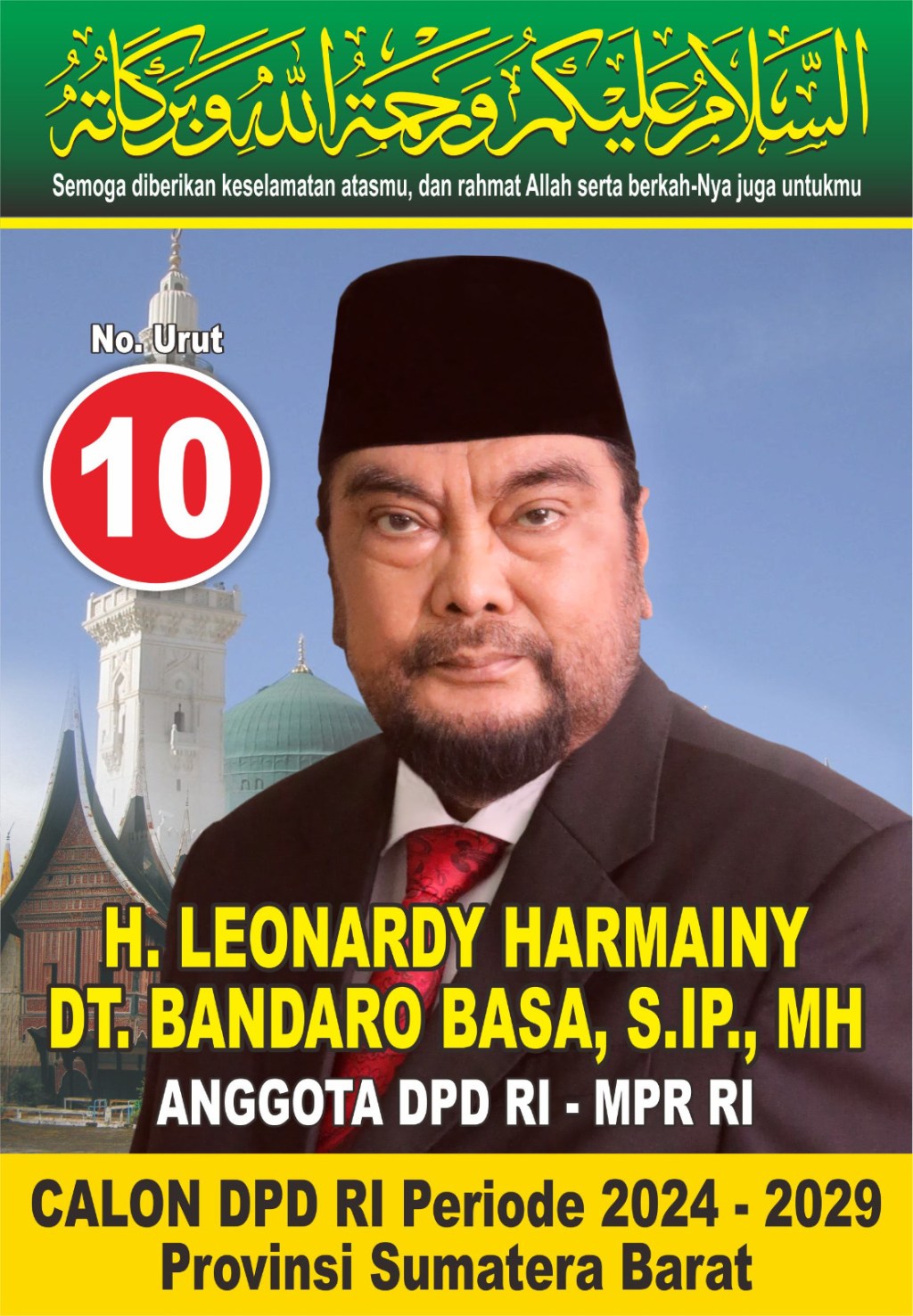 Koordinator Ulama Muda Sumbar, Fadhlur Rahman Ahsas Ajak Generasi Muda Untuk Pilih H. Leonardy Harmainy Pada PSU DPD RI SUMBAR
