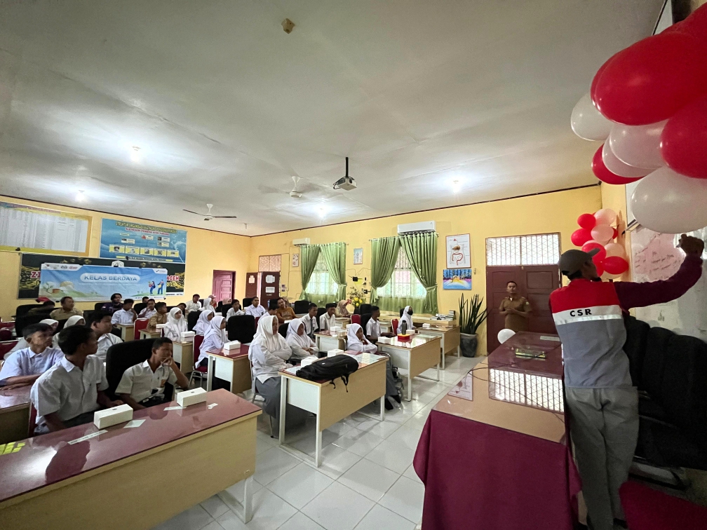 Pertamina EP Rantau Berikan Edukasi Lingkungan Pada Pelajar Difabel Aceh Tamiang