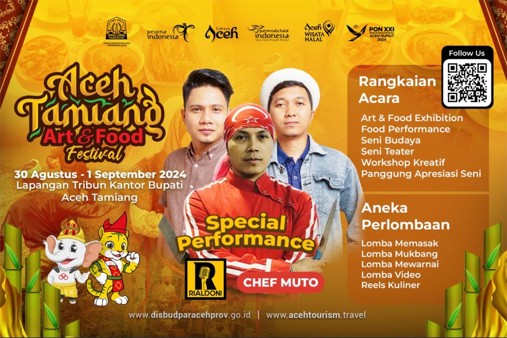 Disbudpar Aceh Akan Gelar Aceh Tamiang ART dan Food Festival 2024